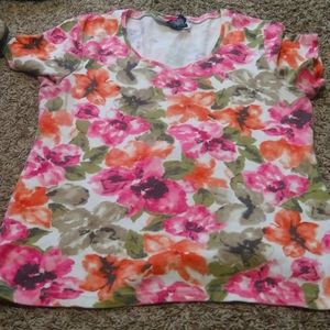 Pink and orange Flower